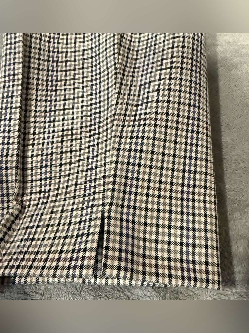 Talbots Chatham Ankle Tan/ Black Plaid Pants - Picture 7 of 11